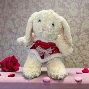 Vintage bear Factory  Valentines Bunny 2001 20”